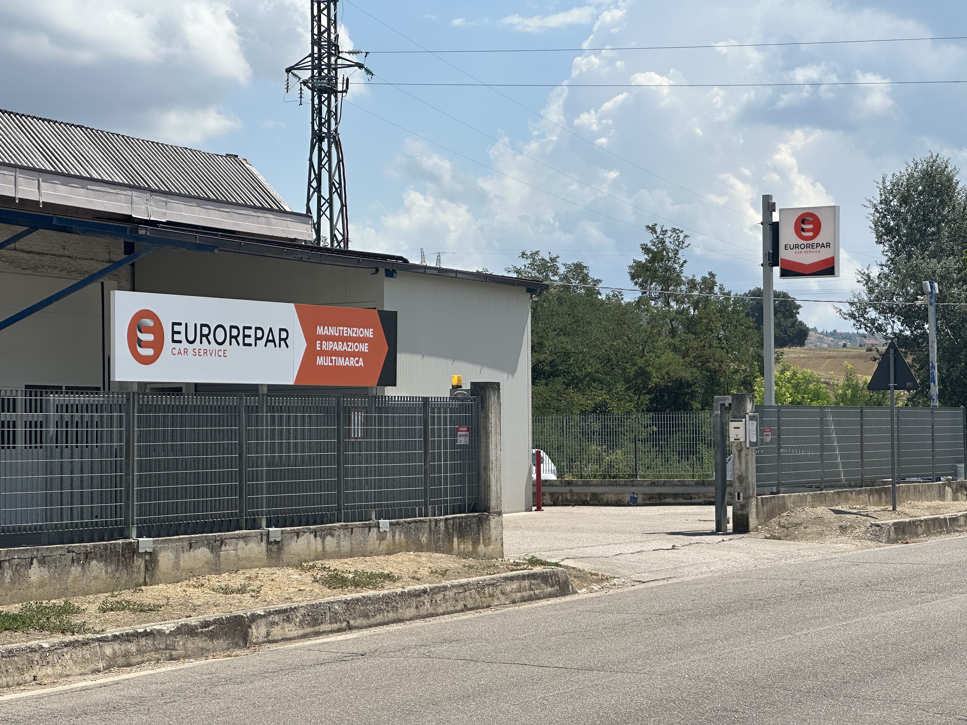Officina meccanica Eurorepar a Pescara - reparto riparazioni